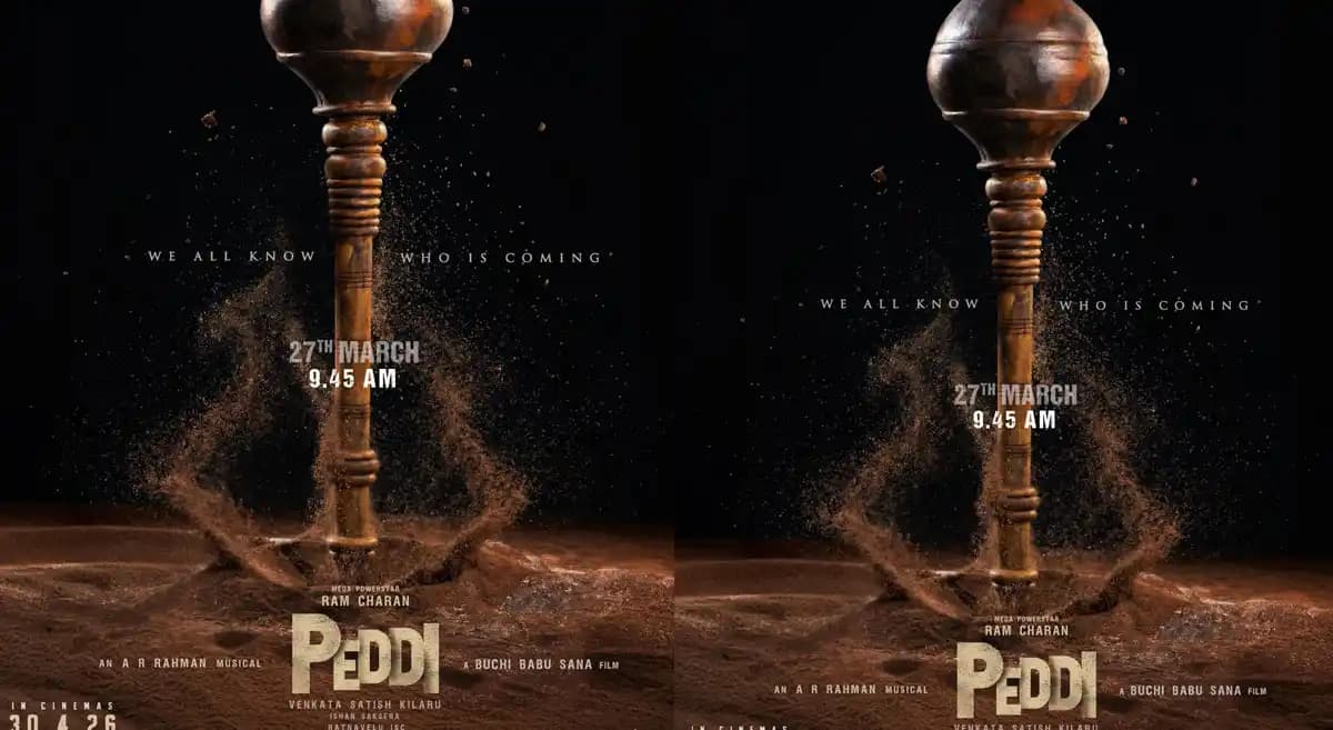Ram Charan's Peddi Teaser Drops Earlier Tomorrow as Makers Amp Up Buzz