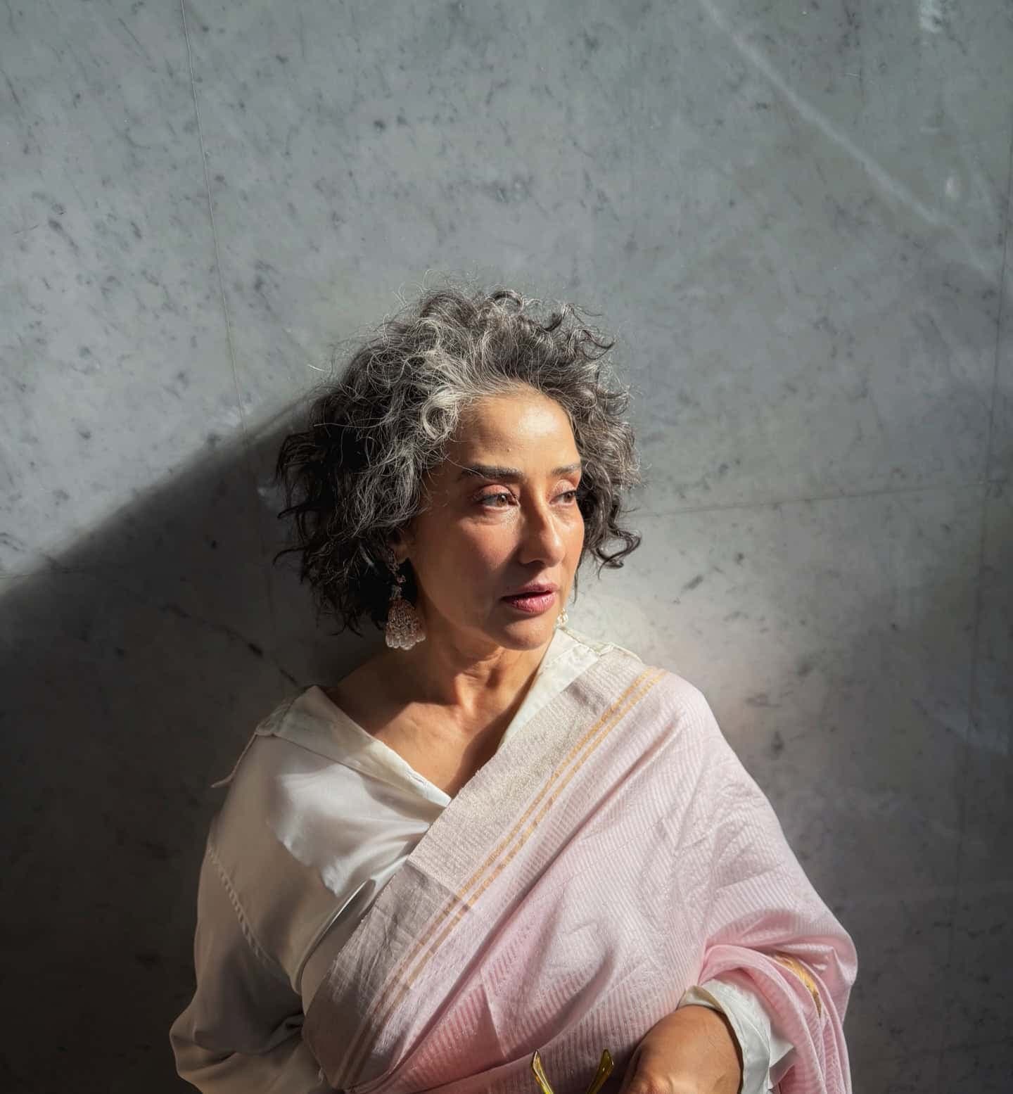 Manisha Koirala's Natural Silver Look Redefines Beauty Standards at 55