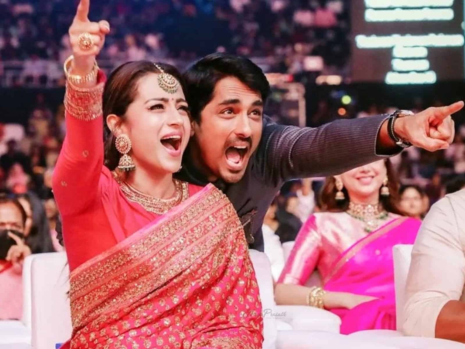 Vintage Telugu Pair Siddharth-Trisha Eyes Second Innings Under Dil Raju's Banner