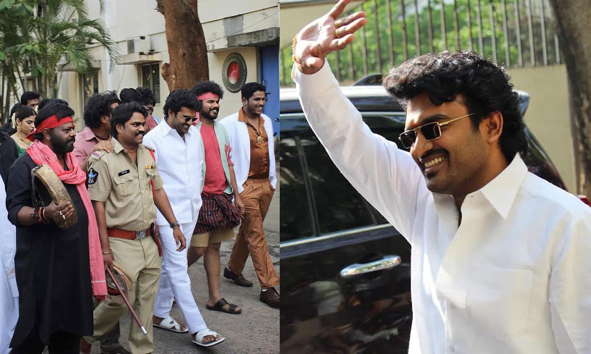 Kiran Abbavaram Turns Nandamuri Balakrishna for Unique 90s Throwback Promotion