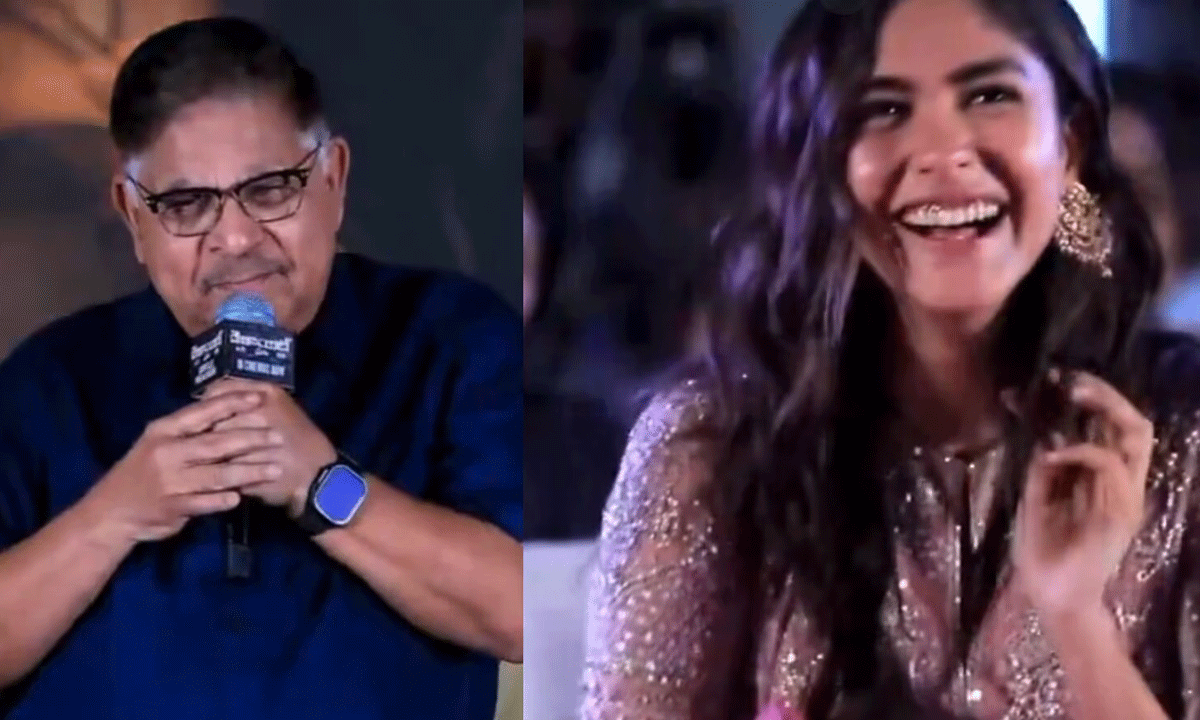 Allu Aravind's Marriage Advice to Mrunal Goes Viral: 'Marry a Telugu Boy'