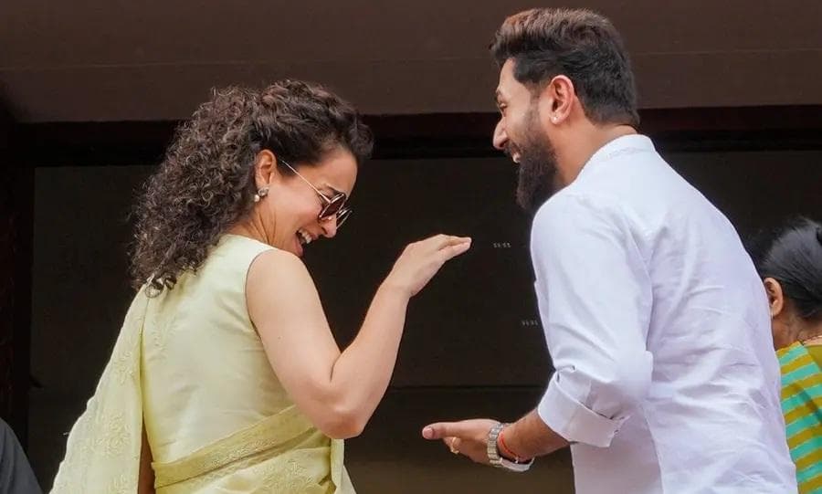 Kangana Ranaut Shuts Down Marriage Rumors with Chirag Paswan in Signature Style