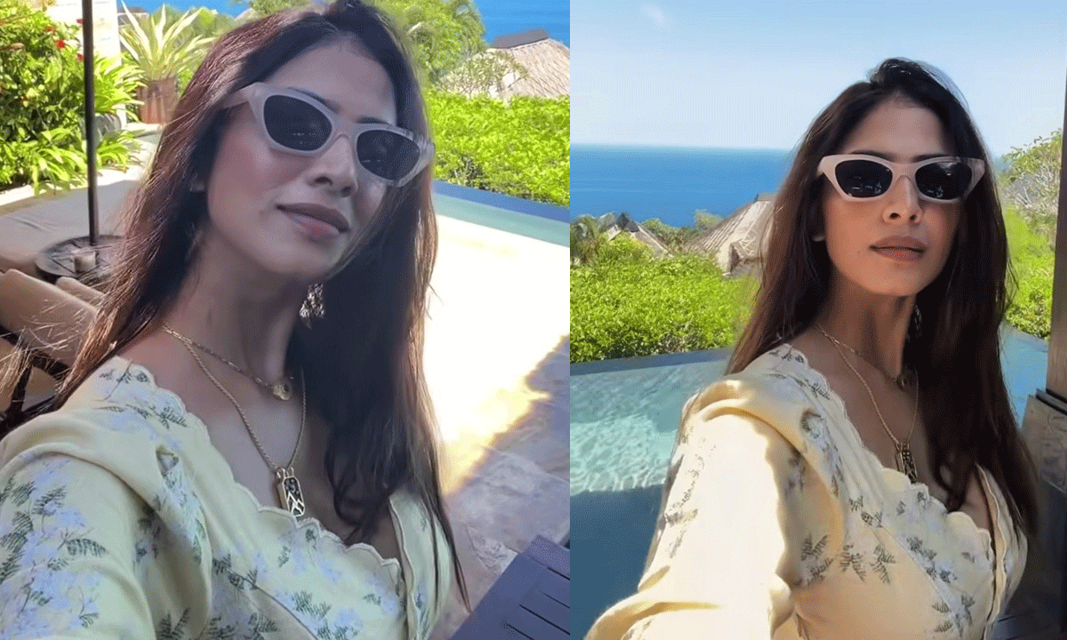 Malavika Mohanan's Bali Vacay Raises Questions About Local Tourism Promotion