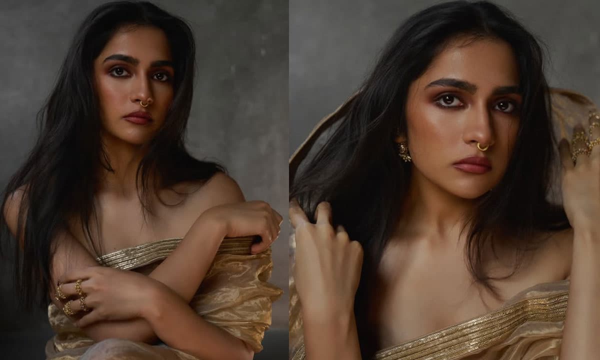 Rukmini Vasanth's Glamour Transformation Sparks Social Media Frenzy