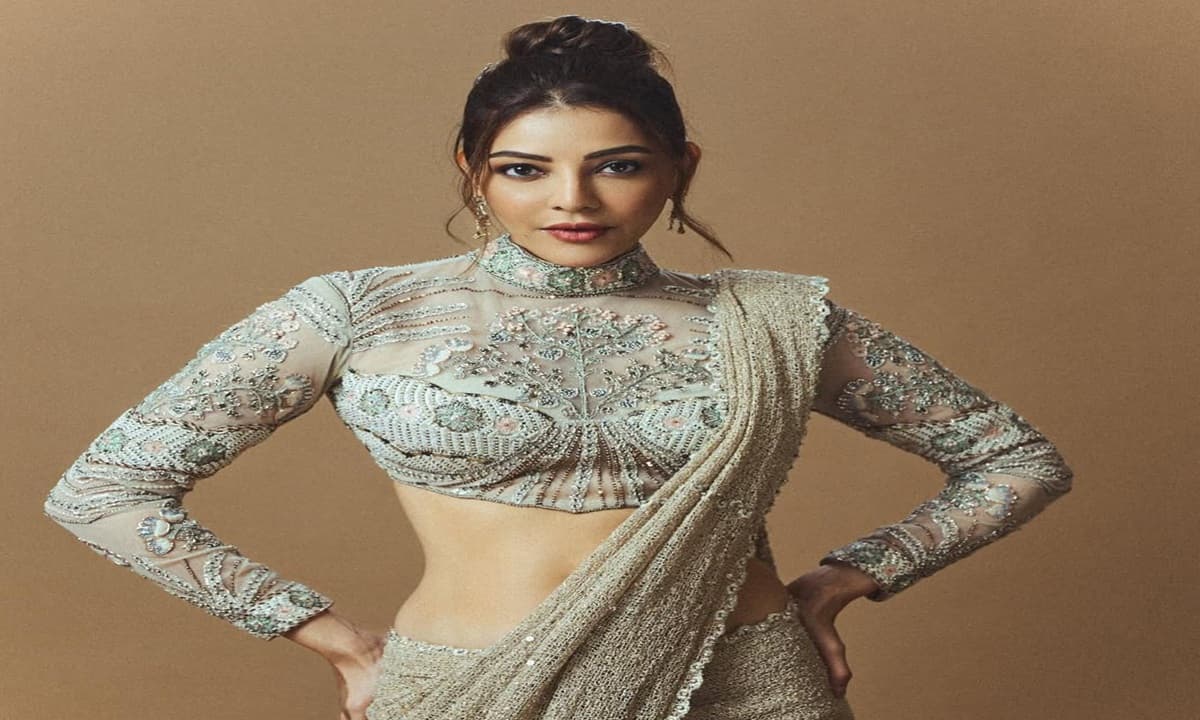 Kajal's ₹1.7 Lakh Saree Steals Spotlight at Bellamkonda's Wedding Reception