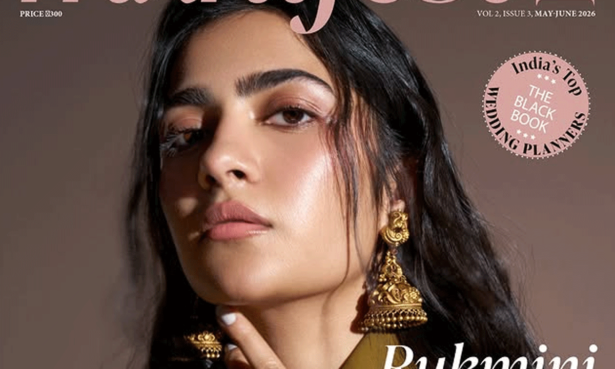 Rukmini Vasanth Sets Fashion Standards With Latest Magazine Cover Shoot