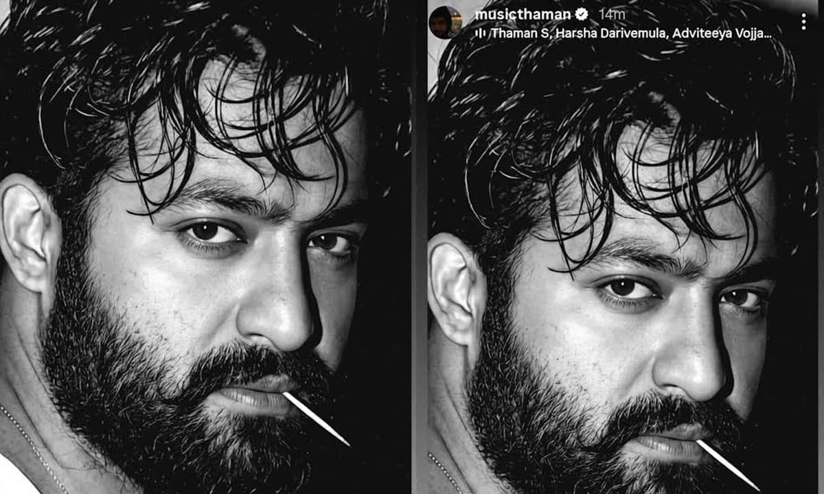 NTR's Viral Look Has Fans Convinced It's From Dragon — Thanks to Thaman's Share