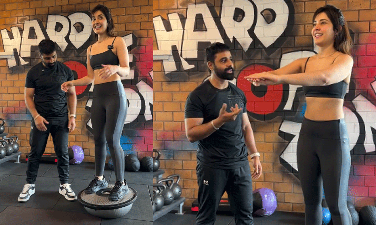 Beast Mode in the Gym: Raashi Khanna's Fitness Dedication Goes Viral