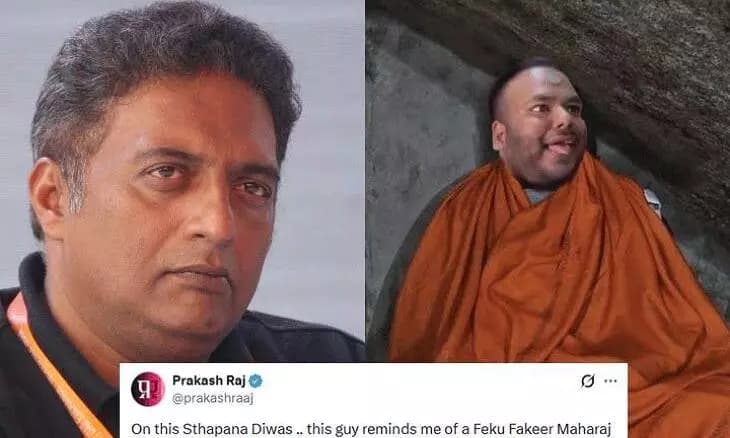 Prakash Raj Sparks Fresh Storm With 'Fake Fakir' Jibe at PM Modi