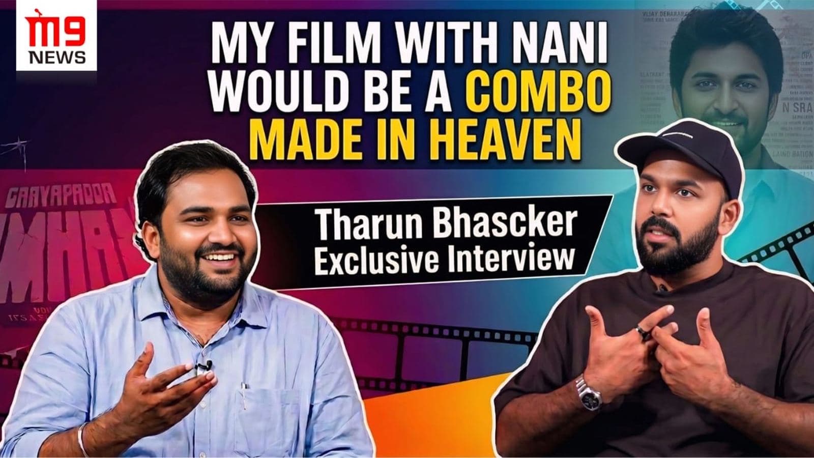 Tharun Bhascker Hints at Dream Collaboration with Nani, Reveals Sequel Plans for Gayapadda Simham