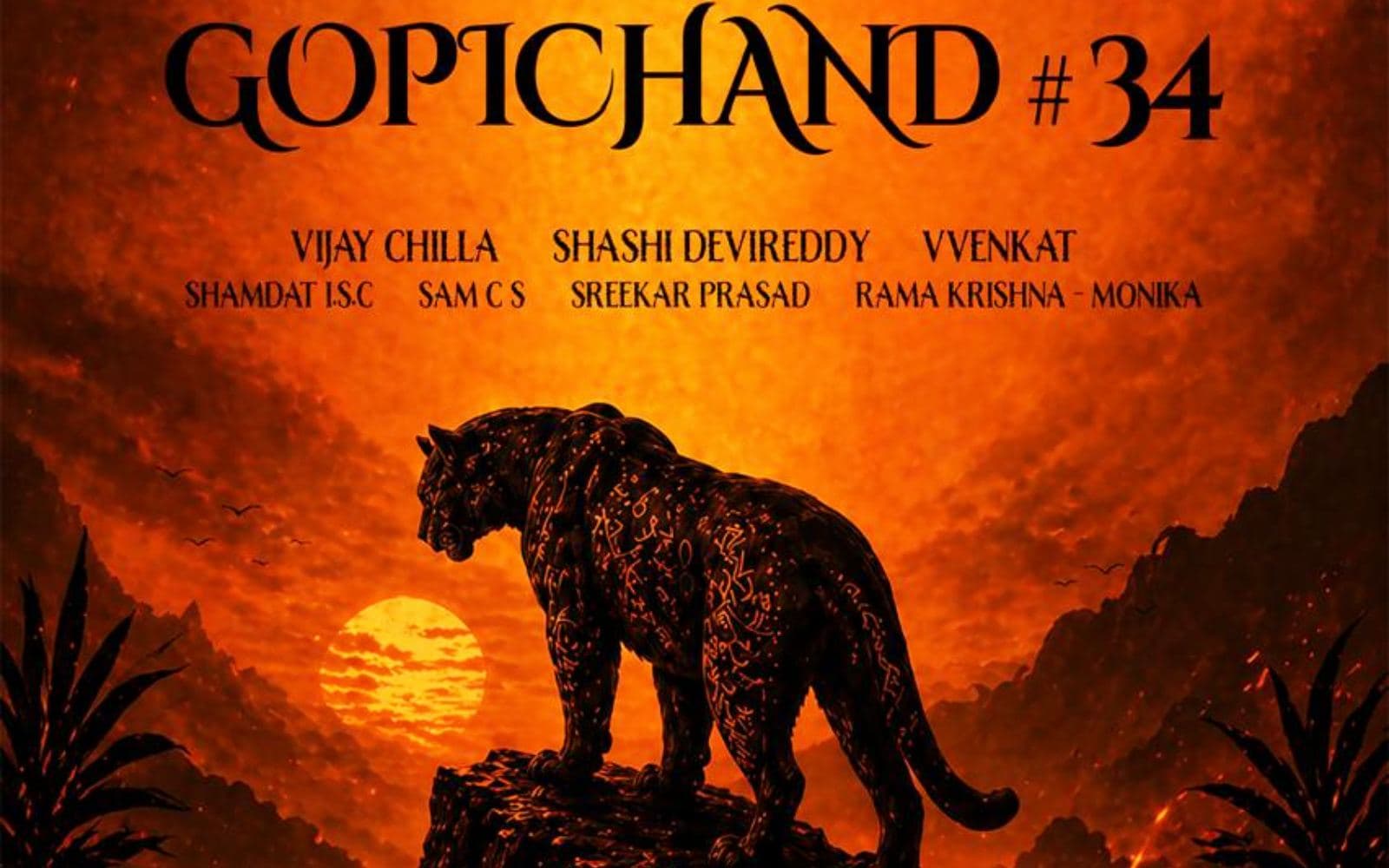 Fight Master Vvenkat Takes Director's Chair for Gopichand's Raw Action Saga