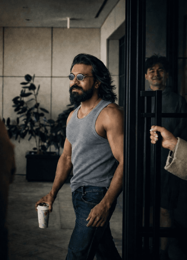 Ram Charan's Viral Dubai Shoot Photo Sets Social Media Ablaze