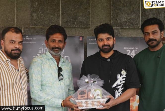 Arjun Ambati's Action Thriller 'Paramapada Sopanam' Gears Up for April 24 Release