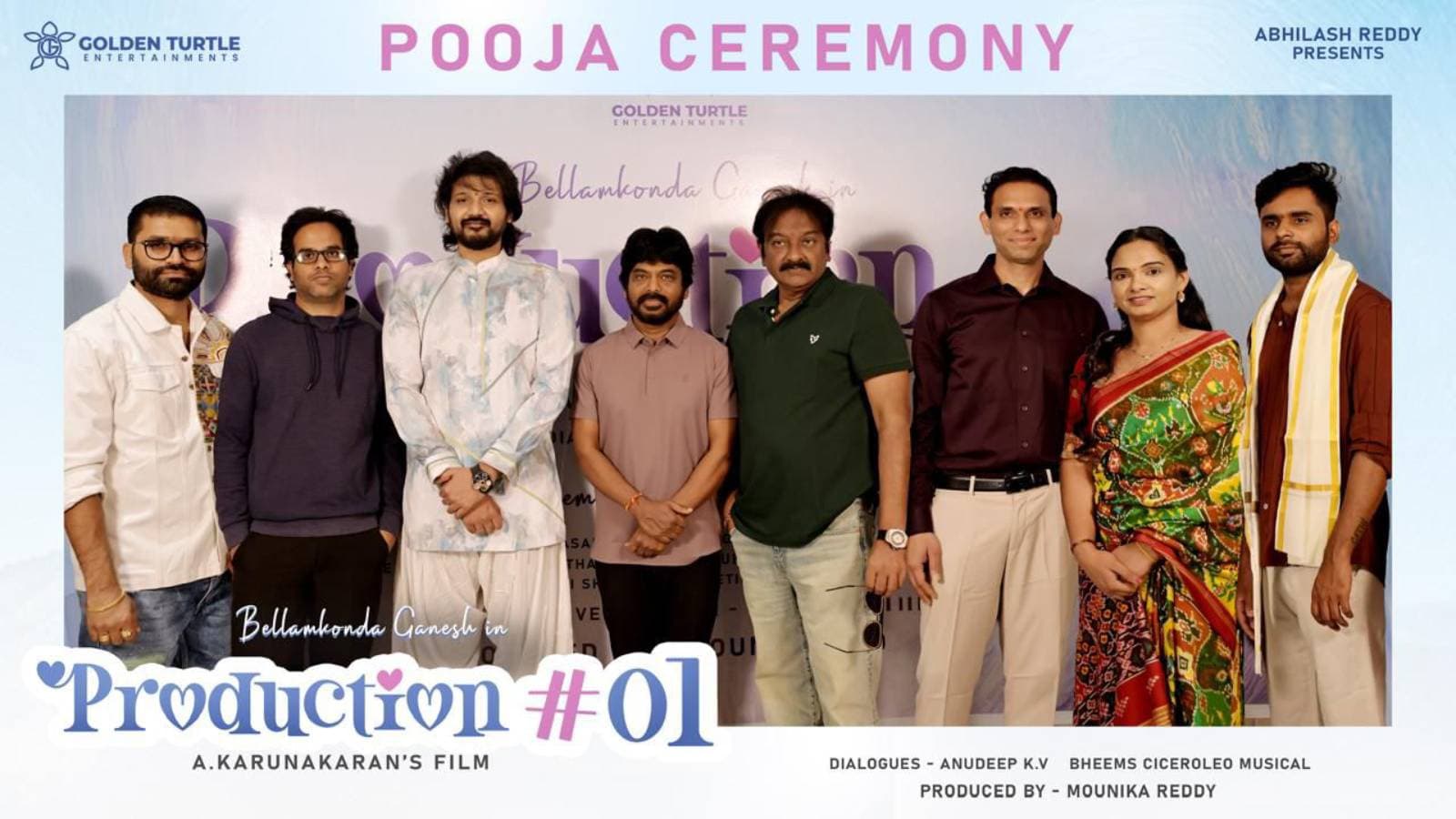 The Creative Dream Team: Karunakaran-Anudeep-Bheems Unite for Ganesh's Rom-Com