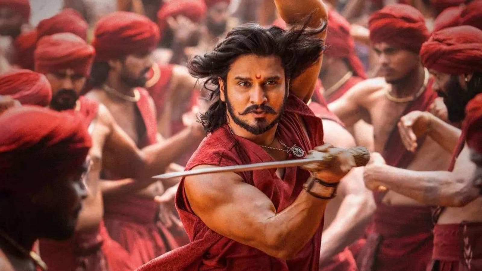 Nikhil's Warrior Transformation Powers Swayambhu Song to Viral Success